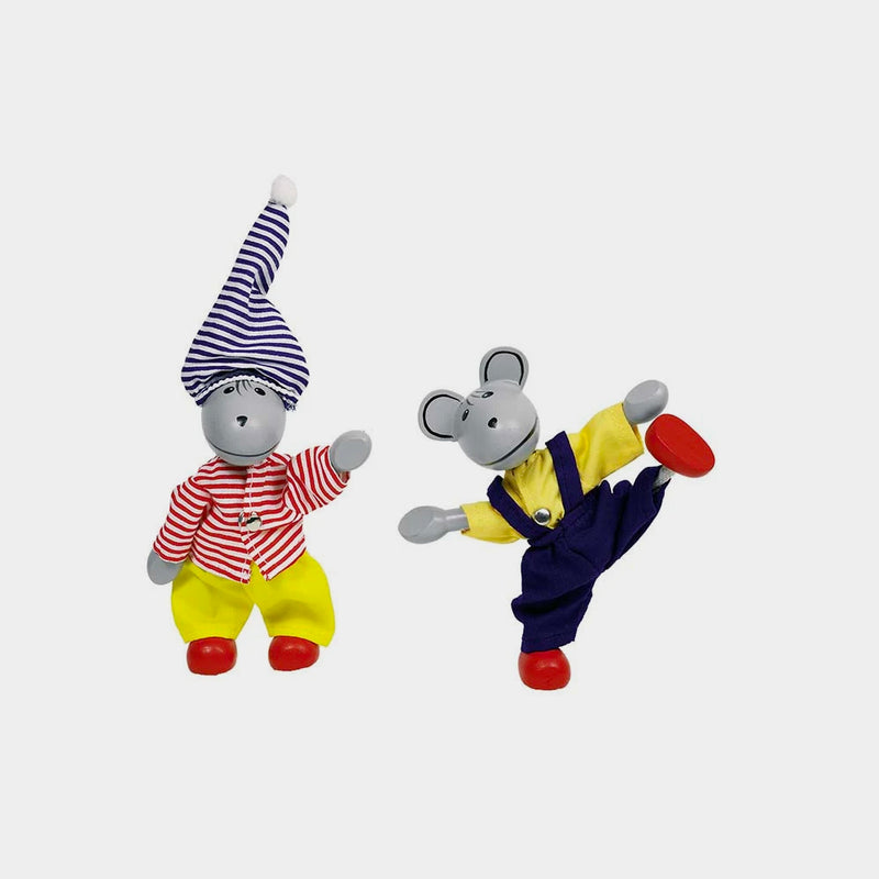 Dress-up Wooden Mice