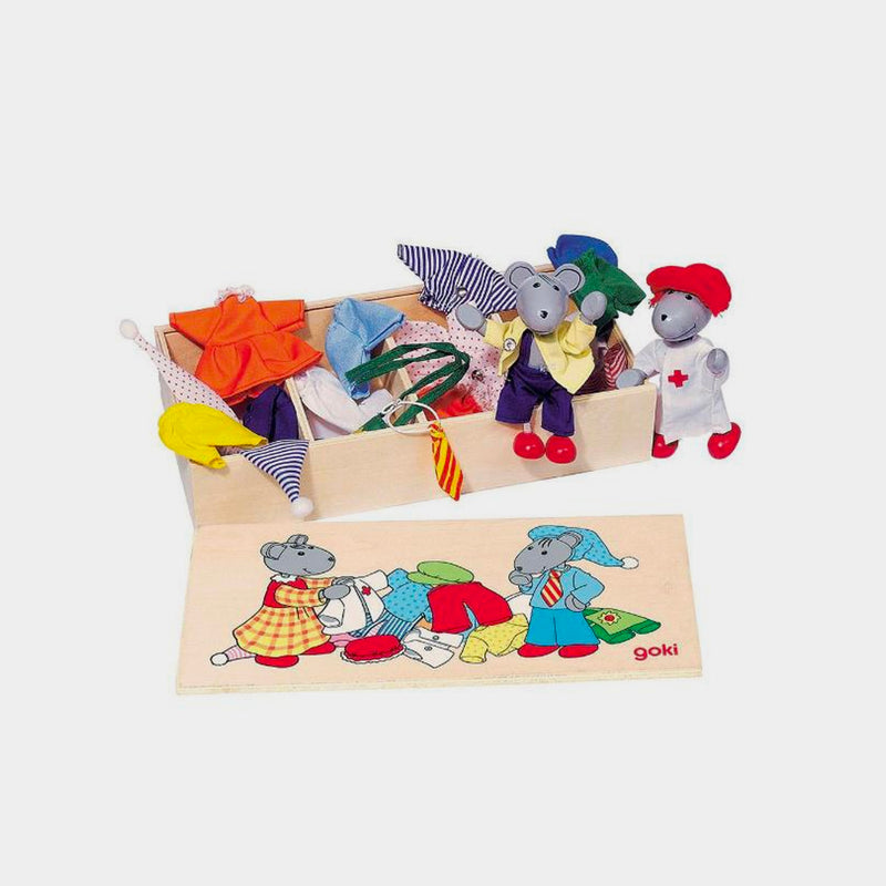 Dress-up Wooden Mice
