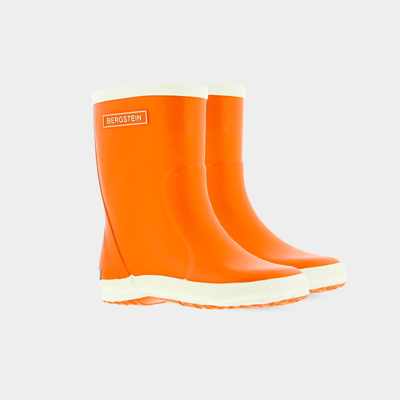 New Orange Wellies | Bergstein Rainboots