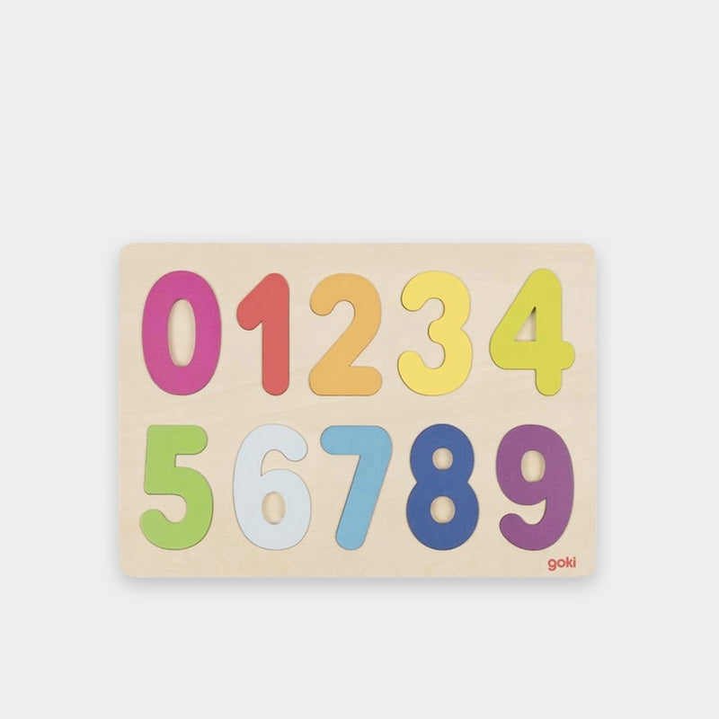 Number Wooden Puzzle