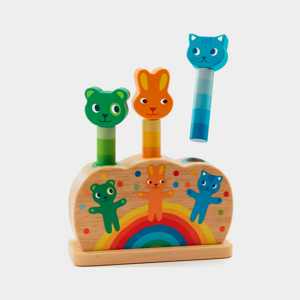 Popop Pidoo Wooden Jumping Toy