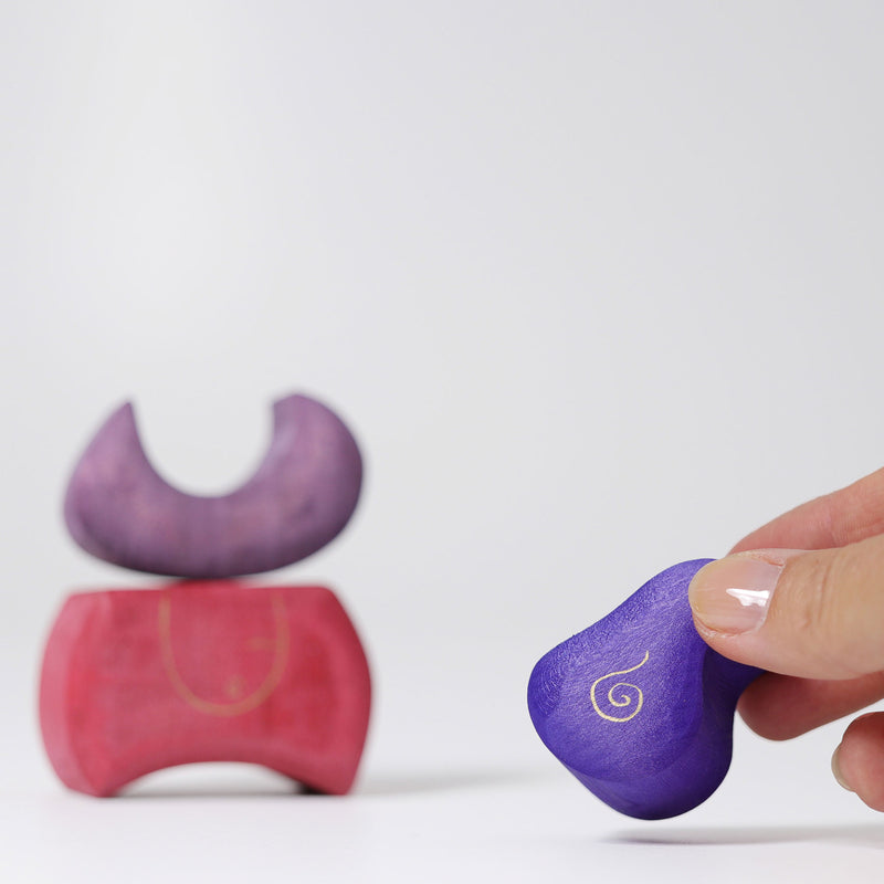 Wooden Purple Blocks