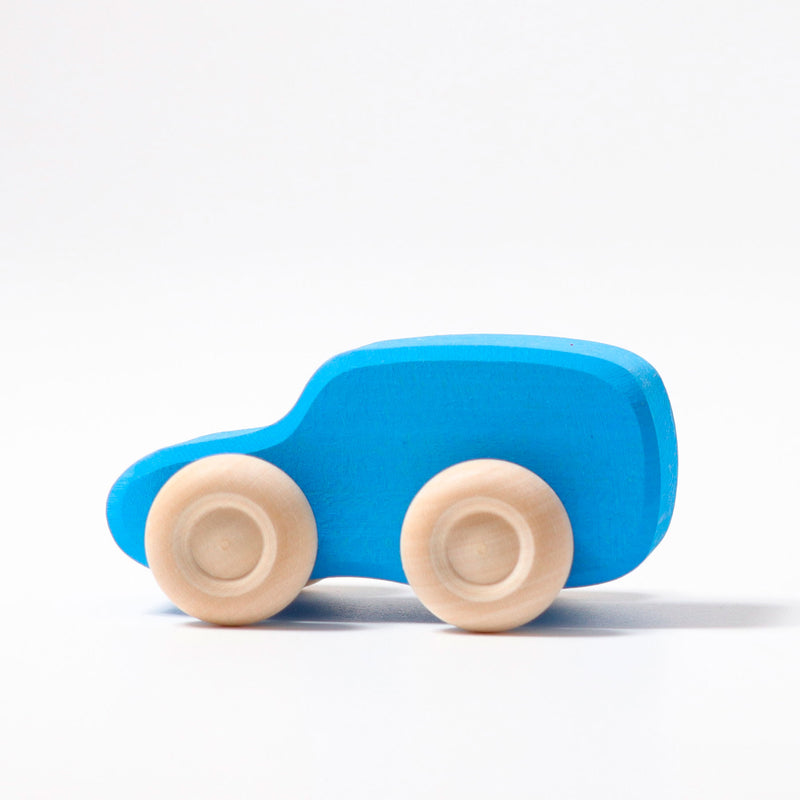 Push along wooden cars