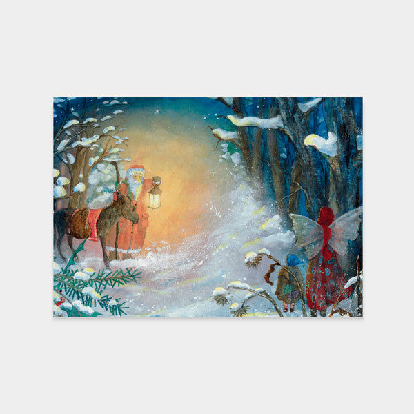 Santa in the Snow | Daniela Drescher