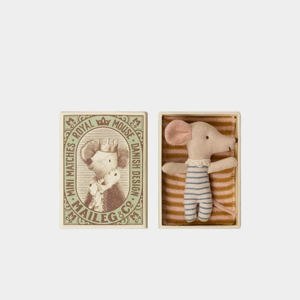 Sleepy-Wakey Mouse, Boy | Maileg