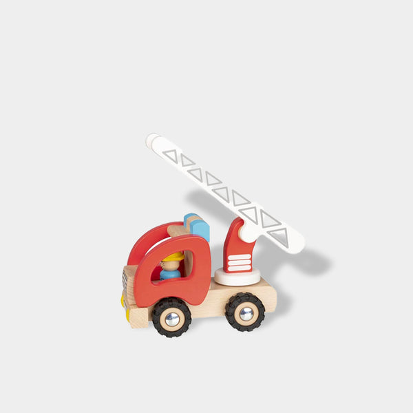Small Wooden Fire Truck