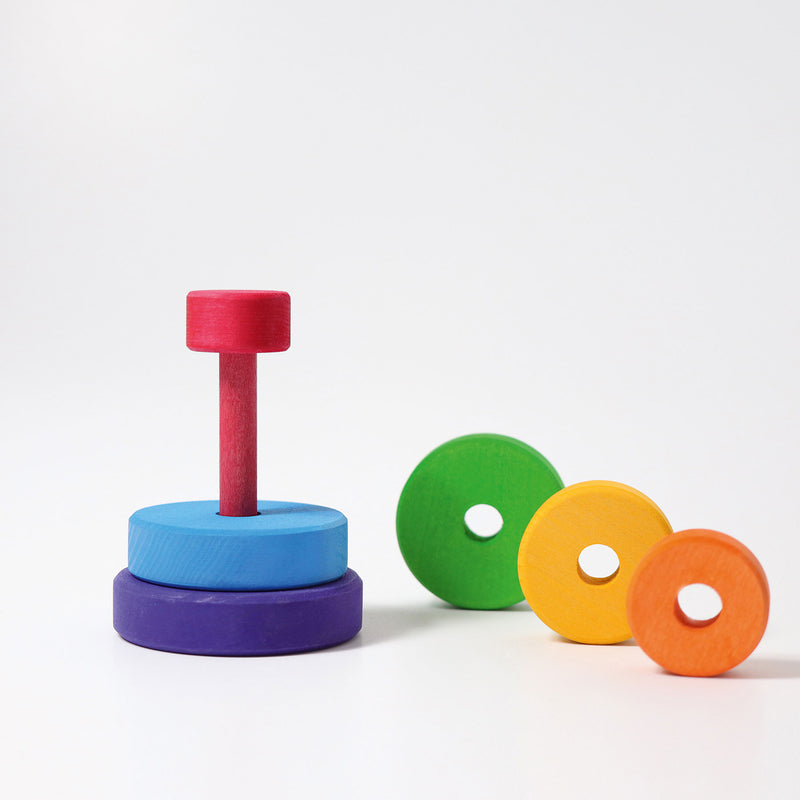 Rainbow Stacking Tower, Small