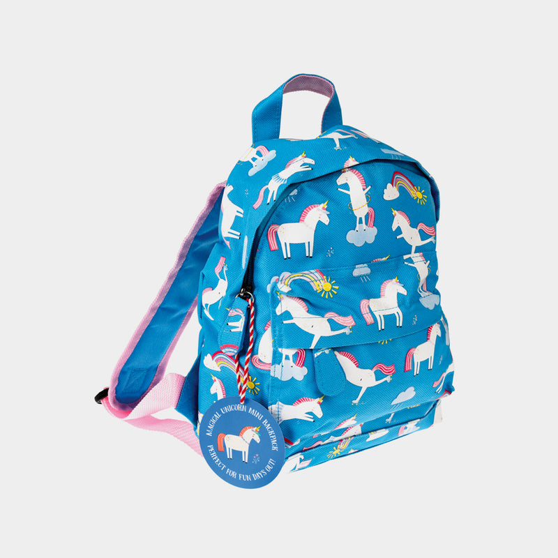 Magical Unicorn Mini Backpack Wooden Heart Galway