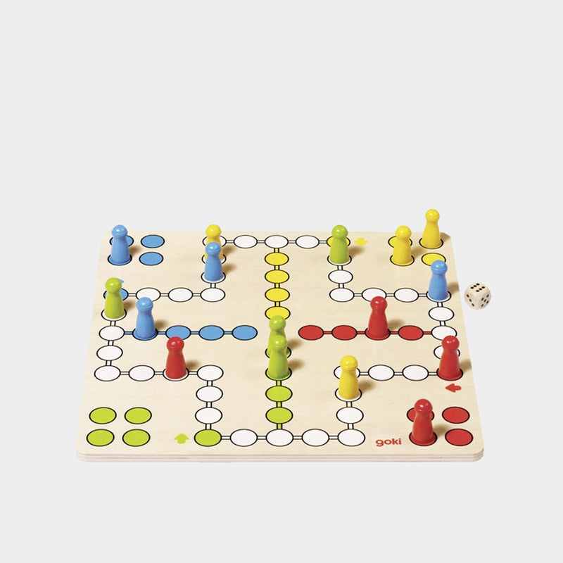 Wooden Ludo